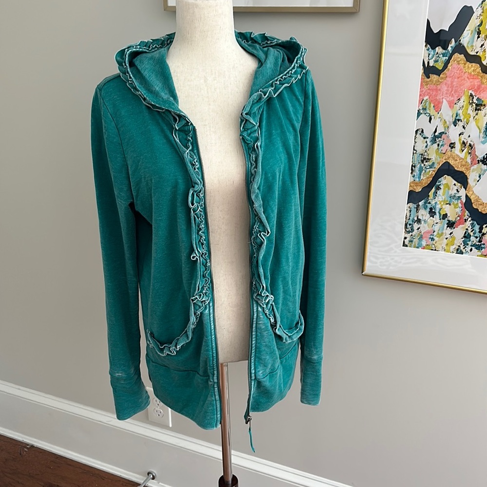 Evy’s Tree “Brilla” hoodie in teal sz XL - nearly new!